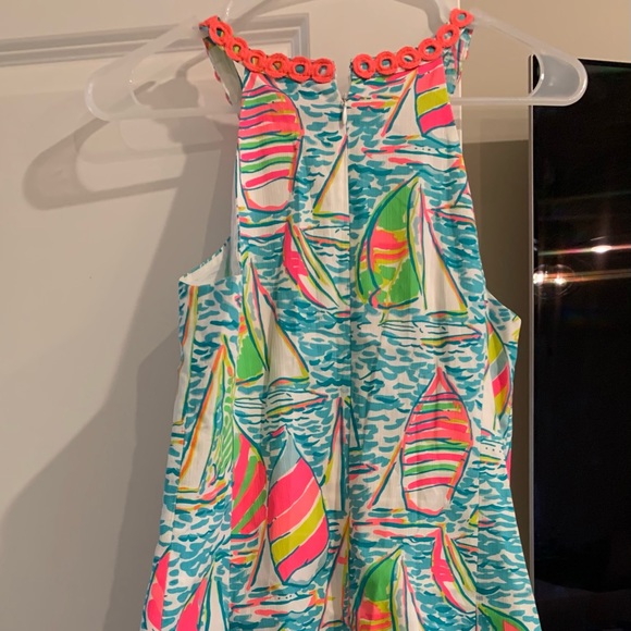 Lilly Sailboat Dress EUC - Picture 2 of 5